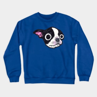 Boston Terrier Pup Crewneck Sweatshirt